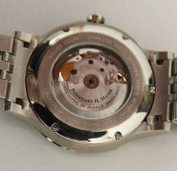 BERNHARD H. MAYER, "CHRONOS" AUTOMATIC, limitierte Herrenarmbanduhr Edelstahl, Schweiz um 2012