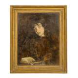 HOWE, Winifred, ATTRIBUIERT (1880-?), "Lesendes Mädchen", - photo 1
