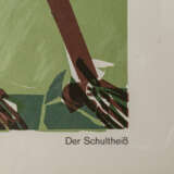 GRIESHABER, HAP (1909-1981) "Der Totentanz von Basel" (10 Einzelblätter) - Foto 2