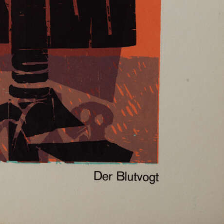 GRIESHABER, HAP (1909-1981) "Der Totentanz von Basel" (10 Einzelblätter) - Foto 3