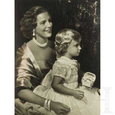 Belgien - Mary Lilian Baels, Prinzessin von Réthy, Autograph von 1954 - фото 3
