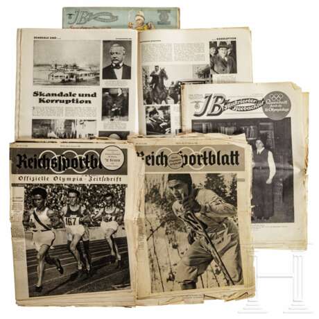 13 Magazine und Zeitschriften mit "Illustrierter Beobachter" und einer Sonderausgabe "Der Vierjahresplan 1941" - photo 5