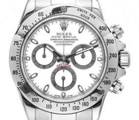 Rolex Daytona Cosmograph Stahl Automatik Chronograph 40mm Ref.116520 Vintage Bj.2007 mit Rehaut Box&Beschreibung wie Neu