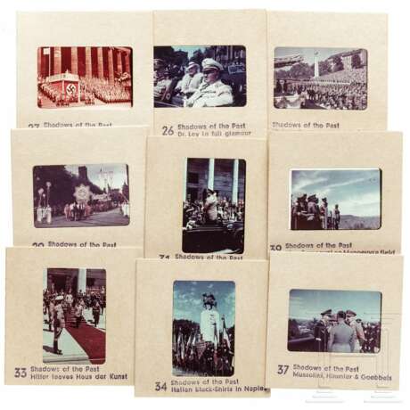 "Shadows of the past" - 50 Farbdias, überwiegend mit Aufnahmen Hitlers aus den Jahren 1937-39 - Foto 2