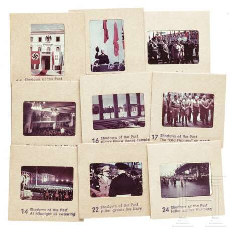 "Shadows of the past" - 50 Farbdias, überwiegend mit Aufnahmen Hitlers aus den Jahren 1937-39 - photo 3