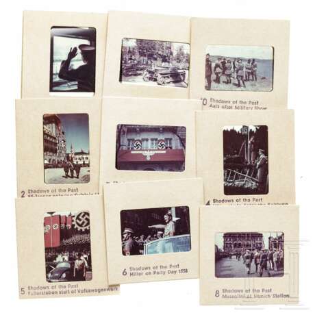 "Shadows of the past" - 50 Farbdias, überwiegend mit Aufnahmen Hitlers aus den Jahren 1937-39 - photo 4