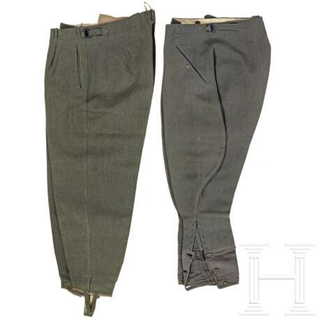 Zwei Hosen zur feldgrauen Uniform - фото 2