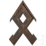 Reichsnährstand/Erbhof in Baden - große Odal-Rune aus Holz - фото 1