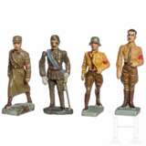 Vier politische Elastolin- und Lineol-Figuren mit einem SA Mann mit Stahlhelm - photo 1