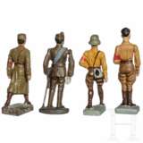 Vier politische Elastolin- und Lineol-Figuren mit einem SA Mann mit Stahlhelm - photo 2