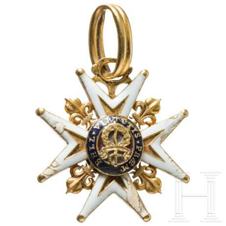 Ordre Royal et Militaire de Saint Louis - Kgl. und militärischer Orden vom Hl. Ludwig, Frankreich, um 1780 - Foto 2