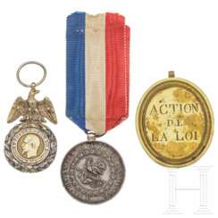 Drei Medaillen, 19. Jahrhundert