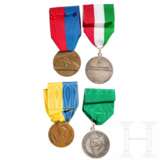 Vier Medaillen, Italien, 20. Jahrhundert - Foto 2