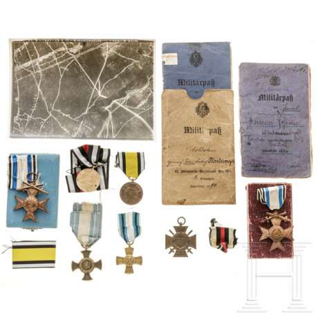 Gruppe bayerische Auszeichnungen und Militärpass Feldflieger - фото 1