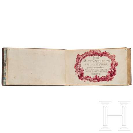 Stammbuch des Studenten Johann Gotthelf Herrmann, 1758 - 1770 - photo 2