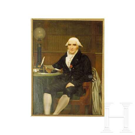 Repräsentative Ledermappe von Louis François Legrand, Generalsekretär der Kaiserlichen Post, 1804 - 1815 - Foto 6