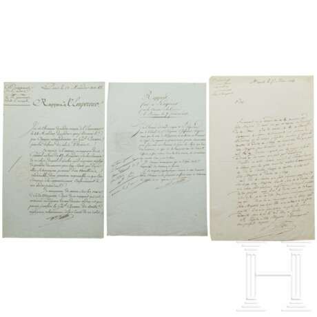 Brief von Marschall Berthier an Napoleon, München, 15.3.1806 - фото 1
