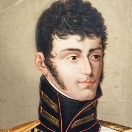Jérôme Bonaparte (1784 - 1860) - zeitgenössisches Portraitgemälde, um 1810 - photo 3