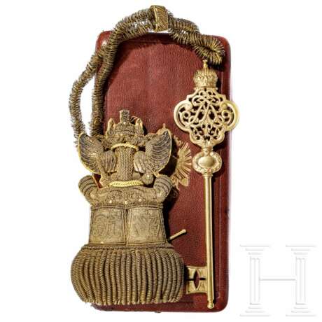 Kammerherrenschlüssel aus der Regierungszeit Kaiser Franz Josefs I. - Foto 1