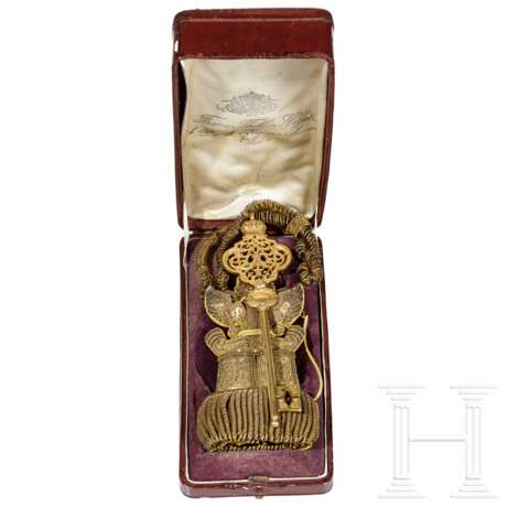 Kammerherrenschlüssel aus der Regierungszeit Kaiser Franz Josefs I. - Foto 3