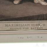 König Maximilian I. Joseph von Bayern - handkolorierter Kupferstich von Carl Ernst Christoph Hess nach Joseph Stieler, um 1822/25 - Foto 3