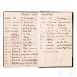 Prinz Alfons von Bayern - persönliches Tagebuch aus dem Jahr 1923 - Foto 1