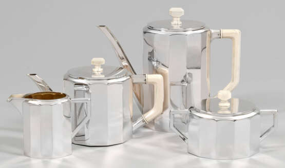 Art Deco-Kaffee- und Teeservice - Foto 1