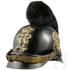 Raupenhelm ähnlich M 1868 für Mannschaften der Infanterie