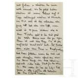 Brief von Gräfin Elisabeth Praschma an Fürst Otto von Bismarck, 1916 - фото 2