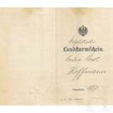 Umfangreiches Aktenkonvolut des Ober-Bahnmeisters Benno Hoffmann (1867 - 1929), sein ganzes Leben umfassend - Foto 8