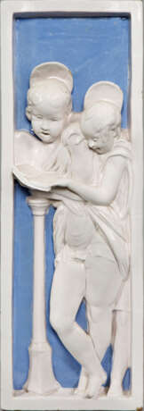 Relief mit zwei singenden Engeln - photo 1