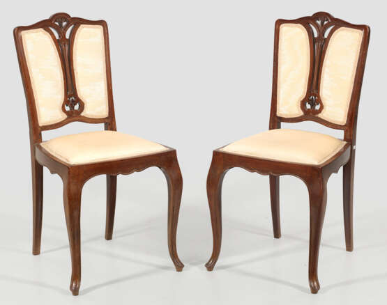 Paar Jugendstil-Stühle - photo 1