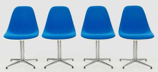 Satz von vier ´La Fonda Side Chairs` von Charles & Ray Eames - Foto 1