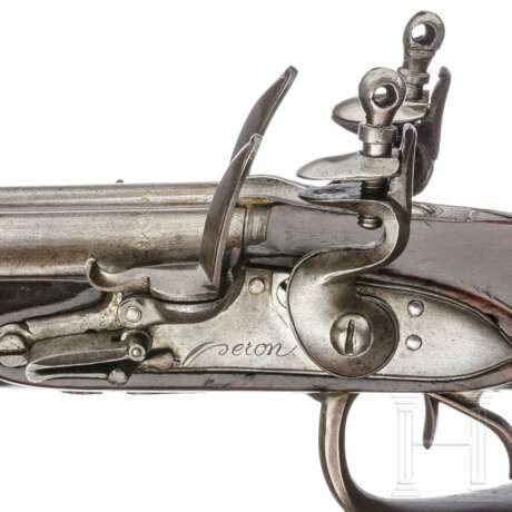 Doppelläufige Steinschlosspistole, A. Peron à St. Omer, Frankreich, 1845 - фото 6
