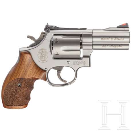 Smith & Wesson Modell 686-4, "The .357 Distinguished Combat Magnum Stainless" - Security Special, im Koffer - Foto 2