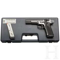 Smith & Wesson Modell 3566 Performance Center, im Koffer