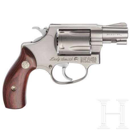 Smith & Wesson Modell 60-3, "The Chief's Special Stainless - Lady Smith", im Lady Smith-Koffer - Foto 2