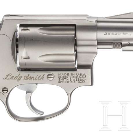 Smith & Wesson Modell 60-3, "The Chief's Special Stainless - Lady Smith", im Lady Smith-Koffer - Foto 4