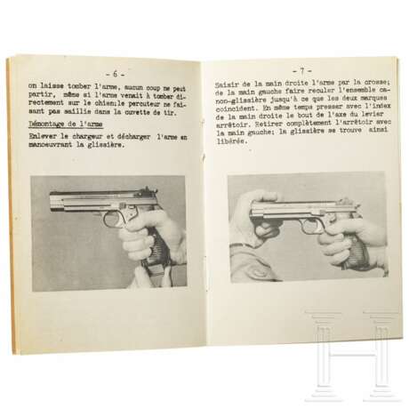 Originale Anleitung zur Pistole SIG 47/8 - Foto 3