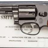 Smith & Wesson Modell 38, "The Bodyguard Airweight", Polizei, im Karton - Foto 3