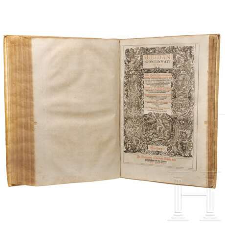 Johannes Sleidanus, "Warhafftige und Ordentliche Beschreibung...", Sammelband mit allen drei Teilen, Straßburg, Heyden/Rihel, 1620/21 - фото 10