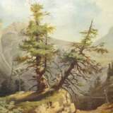 August Seidel (1820 - 1904) zugeschrieben - Gemälde einer Gebirgslandschaft - photo 2
