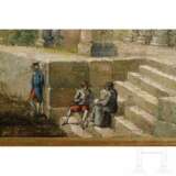 Gemälde einer antiken Ruinenlandschaft, Italien, 19./20. Jahrhundert - Foto 2
