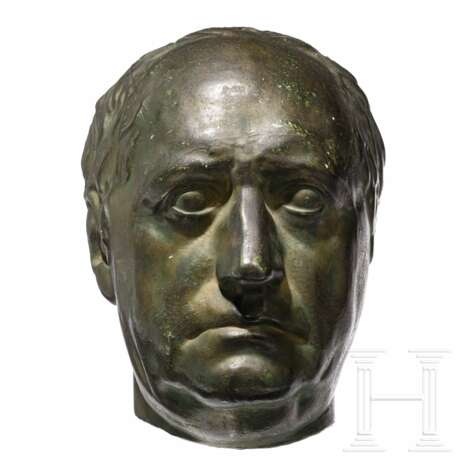 Johann Wolfgang von Goethe - bronzierte Gipsmaske - фото 2