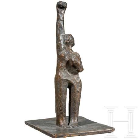 Rolf Märkl (1931 - 2020) - Bronzeskulptur "Emanze" 1982 - photo 2