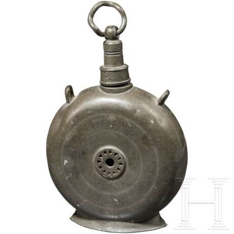 Feldflasche aus Zinn, Rumänien/Siebenbürgen, 18. Jahrhundert - Foto 2