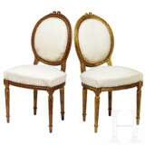 Ein Paar Salonstühle im Louis XVI-Stil, deutsch, 20. Jahrhundert - photo 2