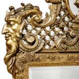 Großer Spiegel im Louis XV-Stil, deutsch, 20. Jahrhundert - Foto 3