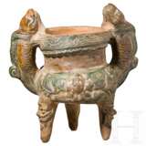 Keramik-Opfergefäß, China, späte Ming-Dynastie, 16. Jahrhundert - Foto 2