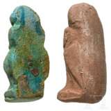 Zwei Amulettfiguren, altägyptisch, 2. - 1. Jahrtausend vor Christus - фото 2